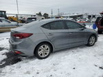 2019 Hyundai Elantra Sel Gray vin: 5NPD84LF5KH467499