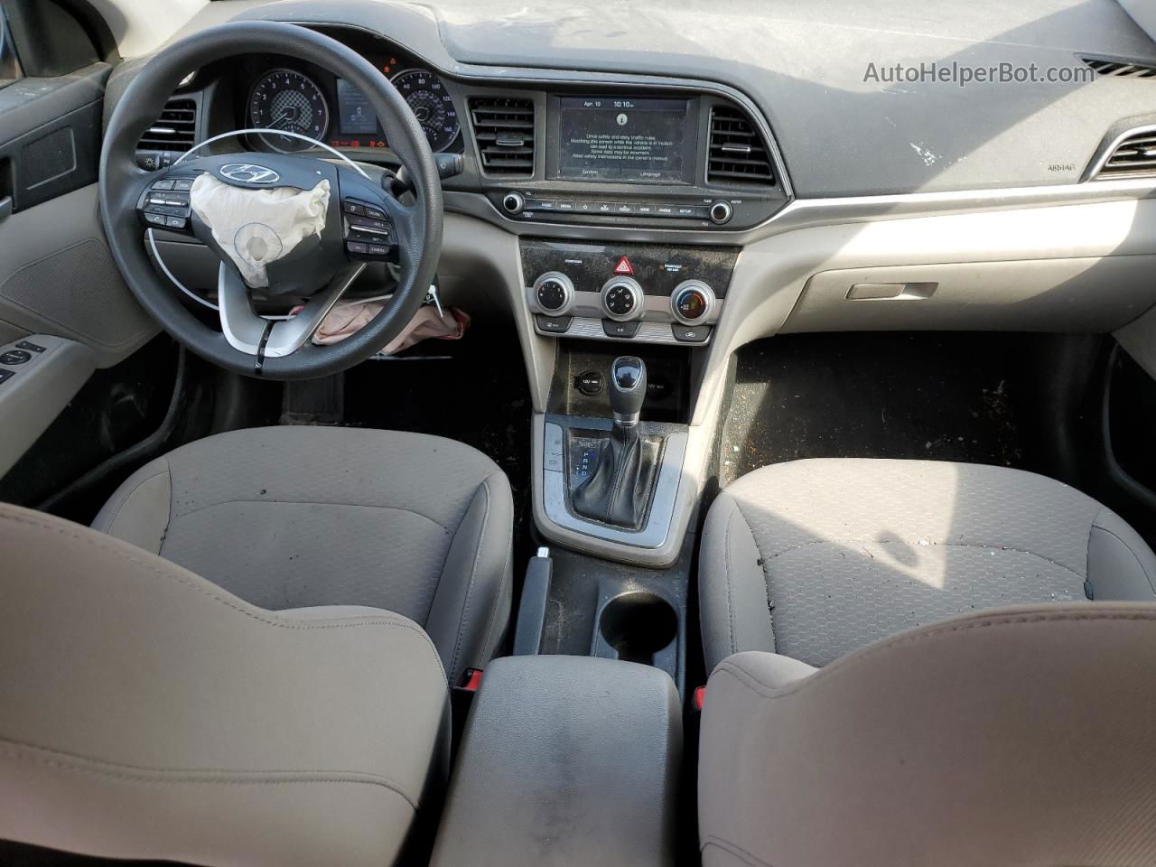 2019 Hyundai Elantra Sel Темно-бордовый vin: 5NPD84LF5KH470757