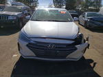 2019 Hyundai Elantra Sel White vin: 5NPD84LF5KH490197