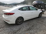 2017 Hyundai Elantra Se White vin: 5NPD84LF6HH002044