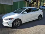 2017 Hyundai Elantra Se White vin: 5NPD84LF6HH002285