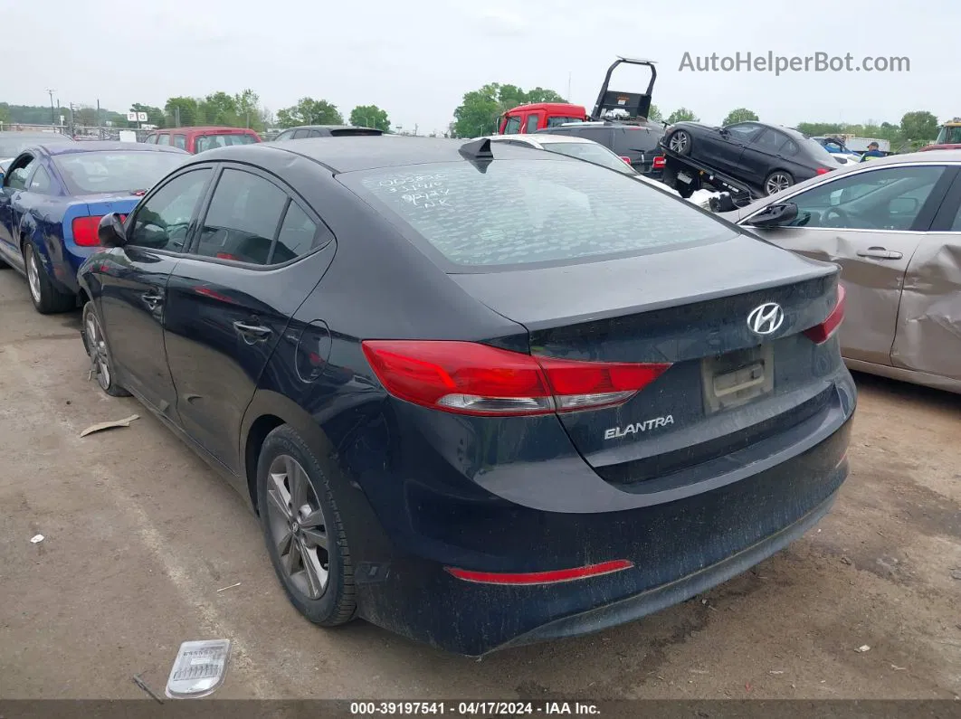 2017 Hyundai Elantra Se Black vin: 5NPD84LF6HH005820