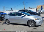 2017 Hyundai Elantra Se Silver vin: 5NPD84LF6HH034007