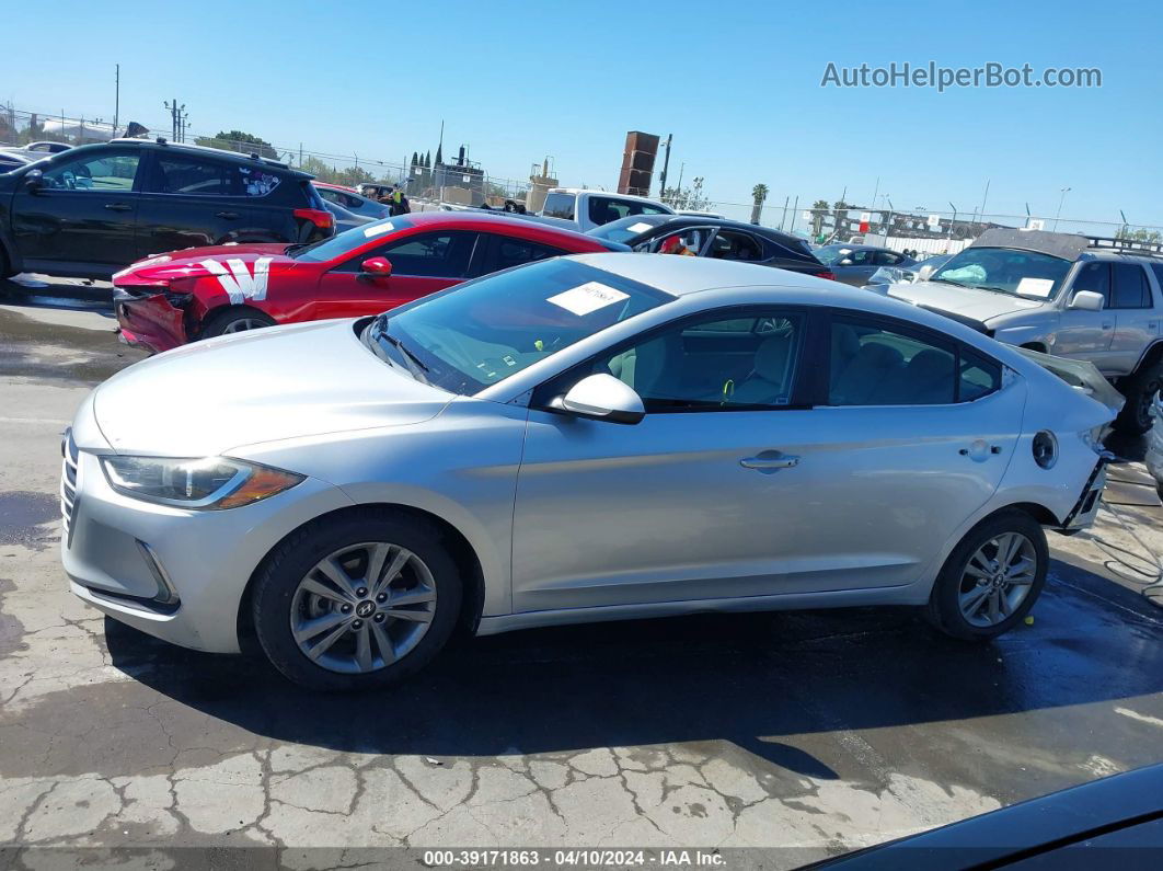 2017 Hyundai Elantra Se Silver vin: 5NPD84LF6HH034007