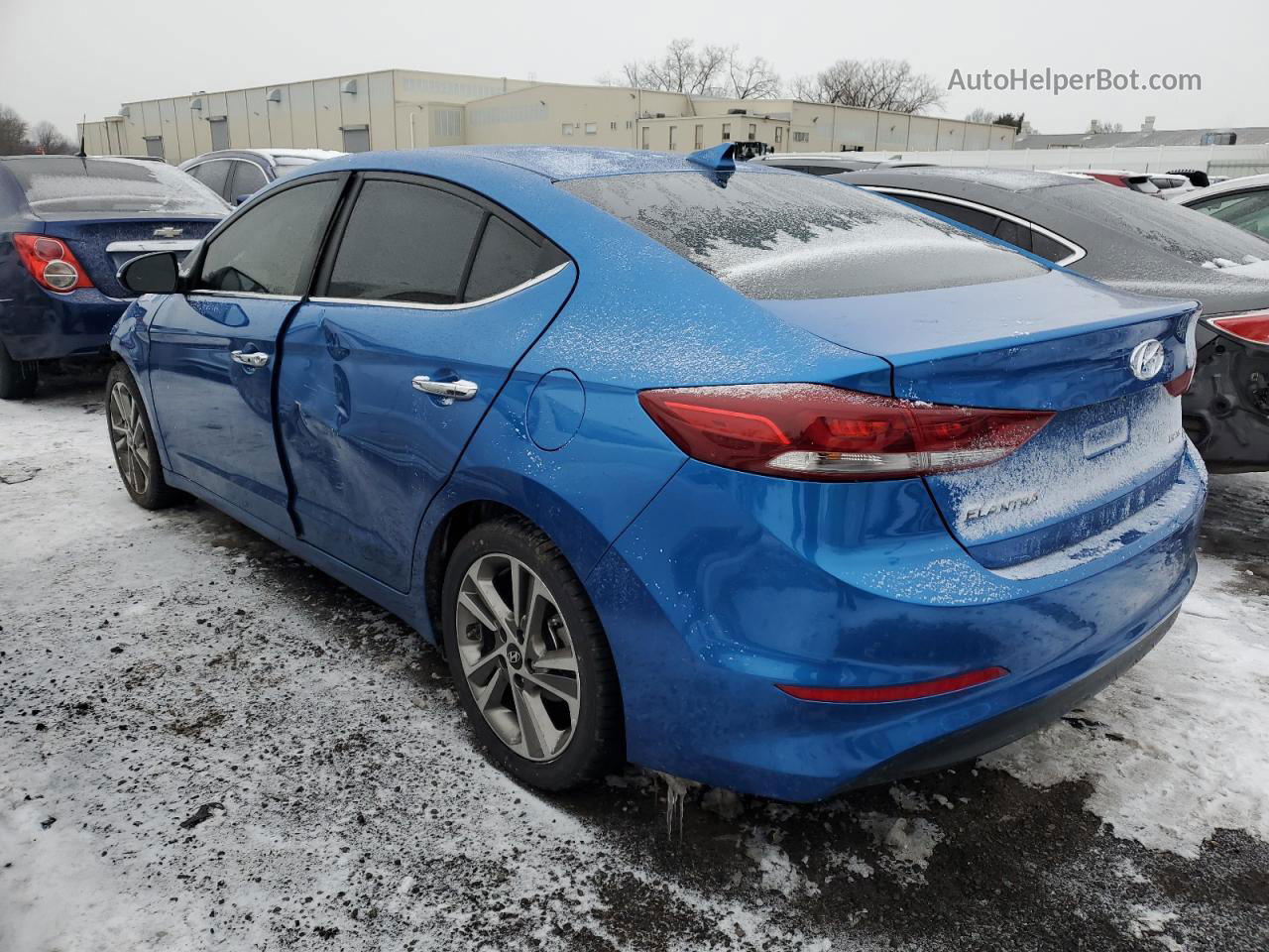 2017 Hyundai Elantra Se Blue vin: 5NPD84LF6HH041586