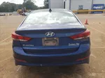 2017 Hyundai Elantra Se Синий vin: 5NPD84LF6HH045671