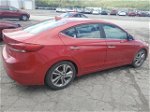 2017 Hyundai Elantra Se Red vin: 5NPD84LF6HH052765