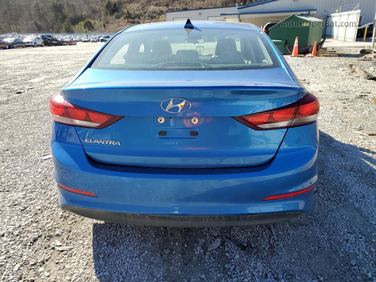 2017 Hyundai Elantra Se Blue vin: 5NPD84LF6HH071462