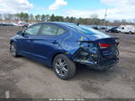 2017 Hyundai Elantra Se Синий vin: 5NPD84LF6HH078007