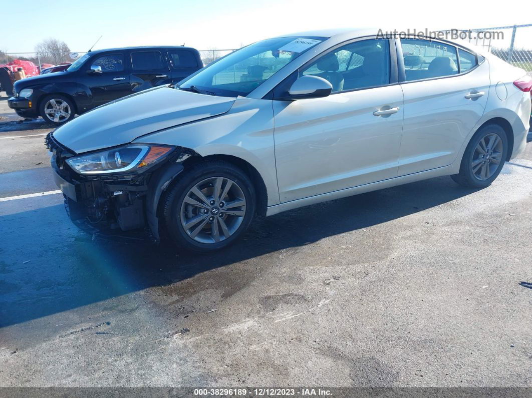 2017 Hyundai Elantra Se Beige vin: 5NPD84LF6HH088147