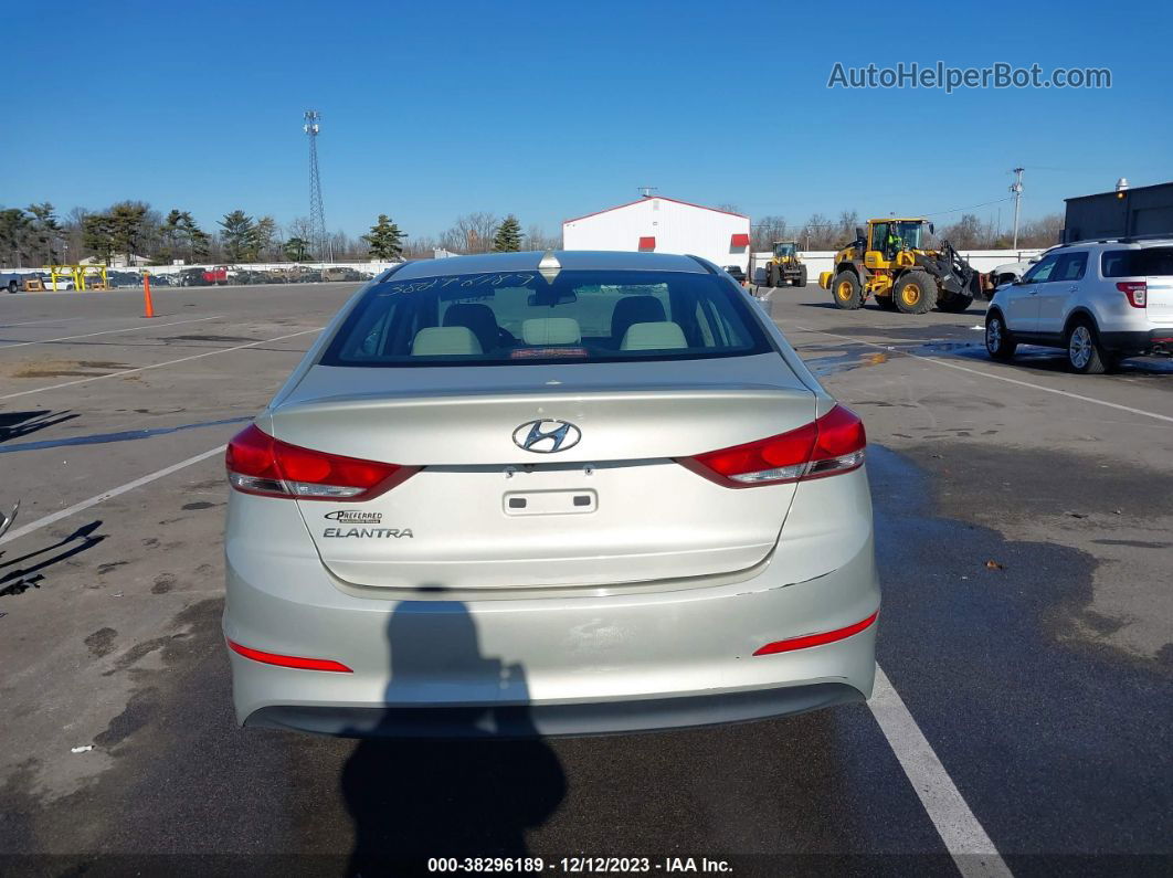 2017 Hyundai Elantra Se Бежевый vin: 5NPD84LF6HH088147