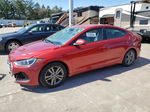 2017 Hyundai Elantra Se Red vin: 5NPD84LF6HH120613