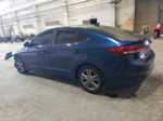 2017 Hyundai Elantra Se Синий vin: 5NPD84LF6HH144555