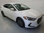 2018 Hyundai Elantra Sel White vin: 5NPD84LF6JH227084