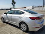 2018 Hyundai Elantra Sel Silver vin: 5NPD84LF6JH237498