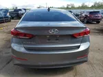 2018 Hyundai Elantra Sel Gray vin: 5NPD84LF6JH241227