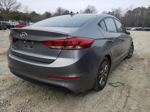 2018 Hyundai Elantra Sel Серый vin: 5NPD84LF6JH241843