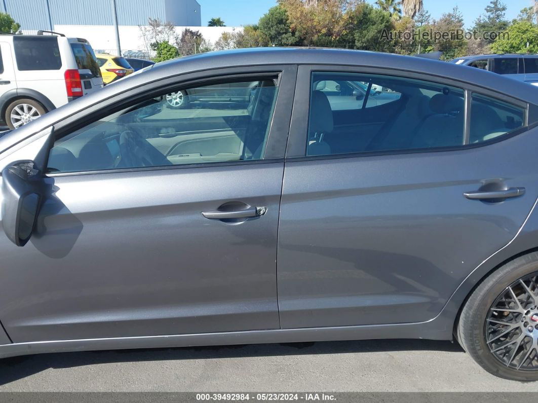 2018 Hyundai Elantra Sel Серый vin: 5NPD84LF6JH244614