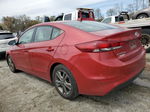 2018 Hyundai Elantra Sel Red vin: 5NPD84LF6JH244807