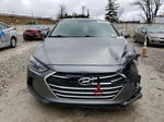 2018 Hyundai Elantra Sel Gray vin: 5NPD84LF6JH246539