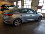 2018 Hyundai Elantra Sel Gray vin: 5NPD84LF6JH257217