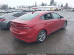 2018 Hyundai Elantra Sel Red vin: 5NPD84LF6JH257394