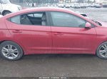 2018 Hyundai Elantra Sel Red vin: 5NPD84LF6JH257394