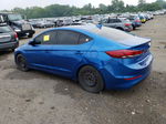 2018 Hyundai Elantra Sel Blue vin: 5NPD84LF6JH258724