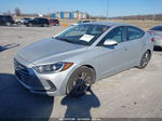 2018 Hyundai Elantra Sel Silver vin: 5NPD84LF6JH287978