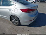 2018 Hyundai Elantra Sel Silver vin: 5NPD84LF6JH287978