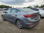 2018 Hyundai Elantra Sel Gray vin: 5NPD84LF6JH290833