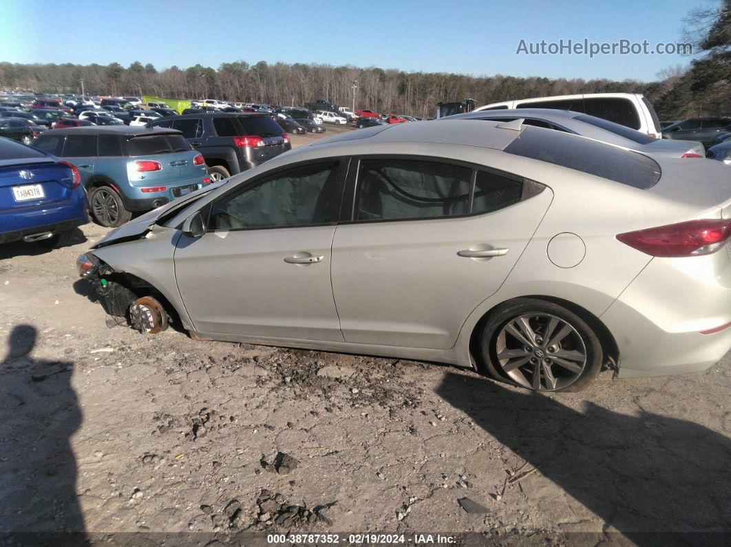 2018 Hyundai Elantra Value Edition Silver vin: 5NPD84LF6JH306383