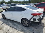 2018 Hyundai Elantra Sel White vin: 5NPD84LF6JH313110