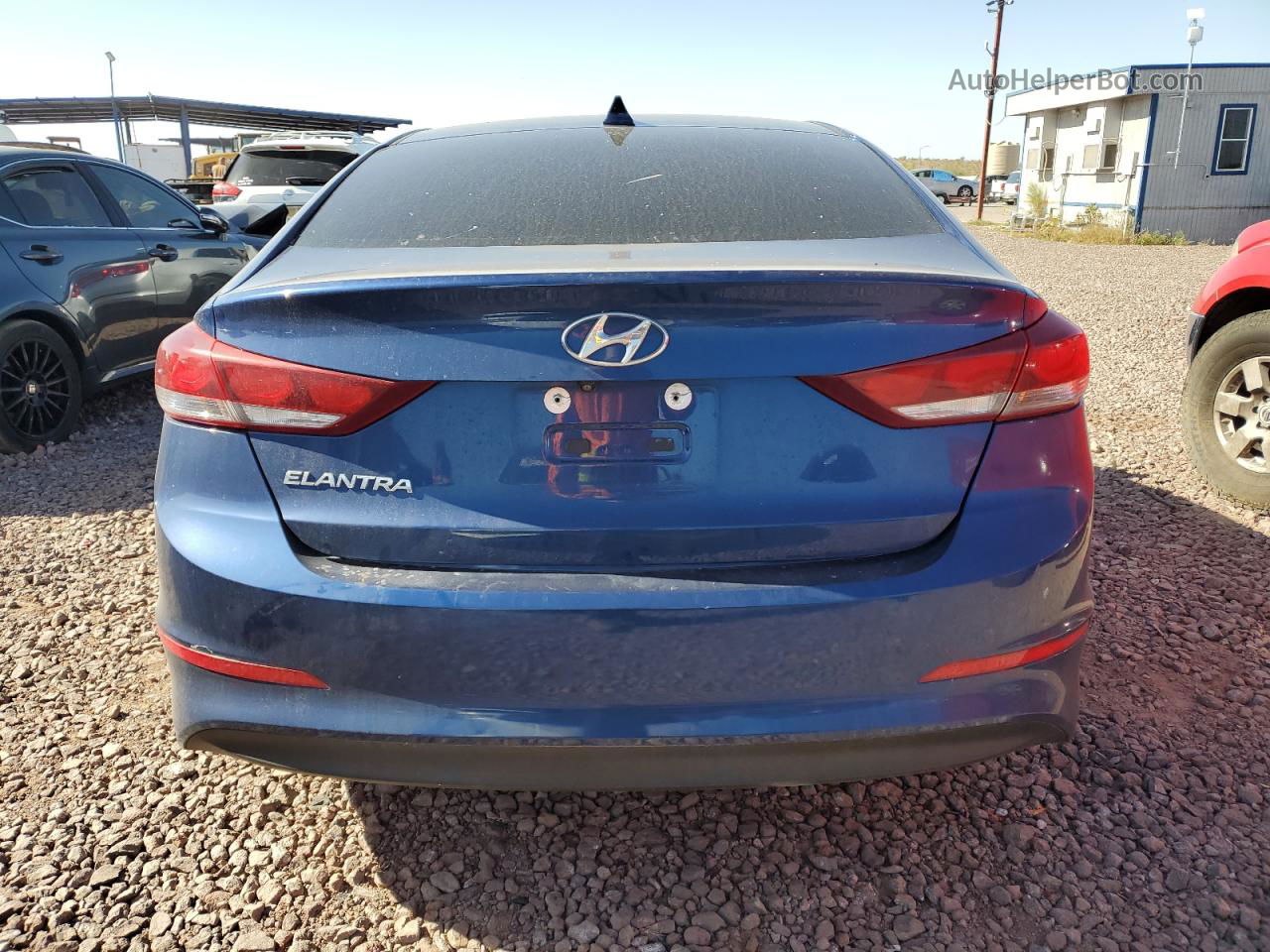 2018 Hyundai Elantra Sel Blue vin: 5NPD84LF6JH351906