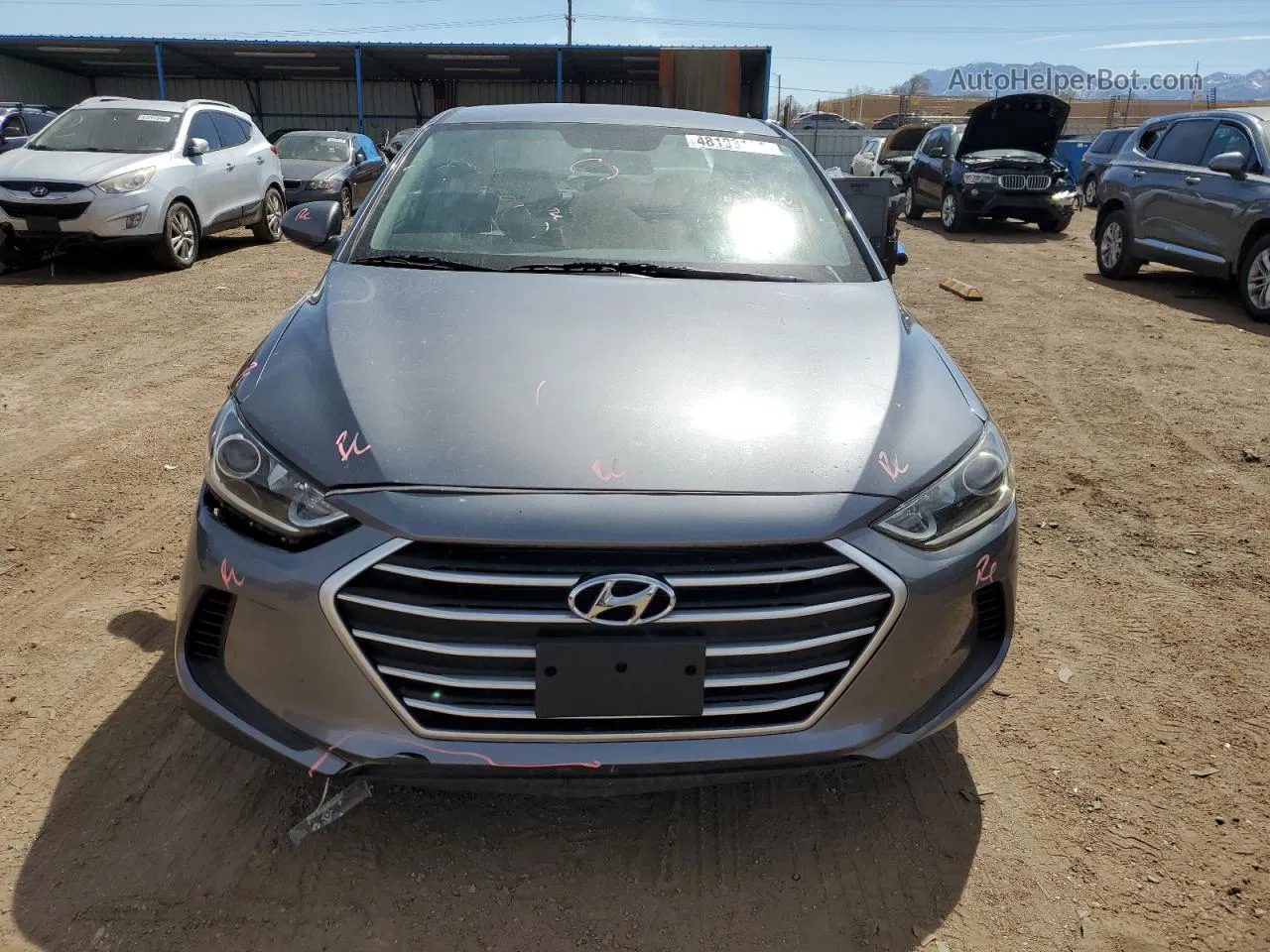 2018 Hyundai Elantra Sel Charcoal vin: 5NPD84LF6JH382878