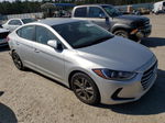 2018 Hyundai Elantra Sel Silver vin: 5NPD84LF6JH394688