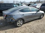 2019 Hyundai Elantra Sel Gray vin: 5NPD84LF6KH451358