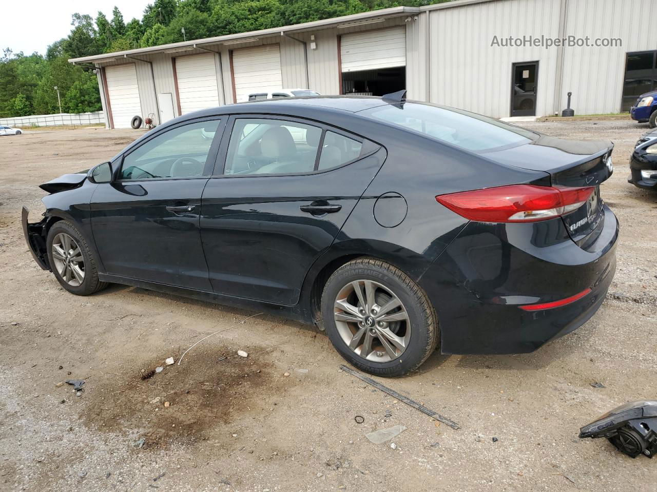 2017 Hyundai Elantra Se Black vin: 5NPD84LF7HH022383