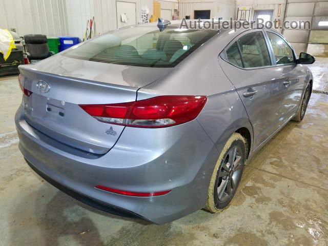 2017 Hyundai Elantra Se Серебряный vin: 5NPD84LF7HH028894