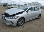 2017 Hyundai Elantra Se Silver vin: 5NPD84LF7HH047980