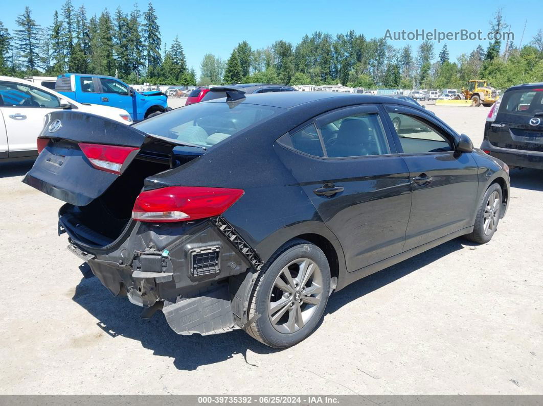 2017 Hyundai Elantra Se Black vin: 5NPD84LF7HH050779