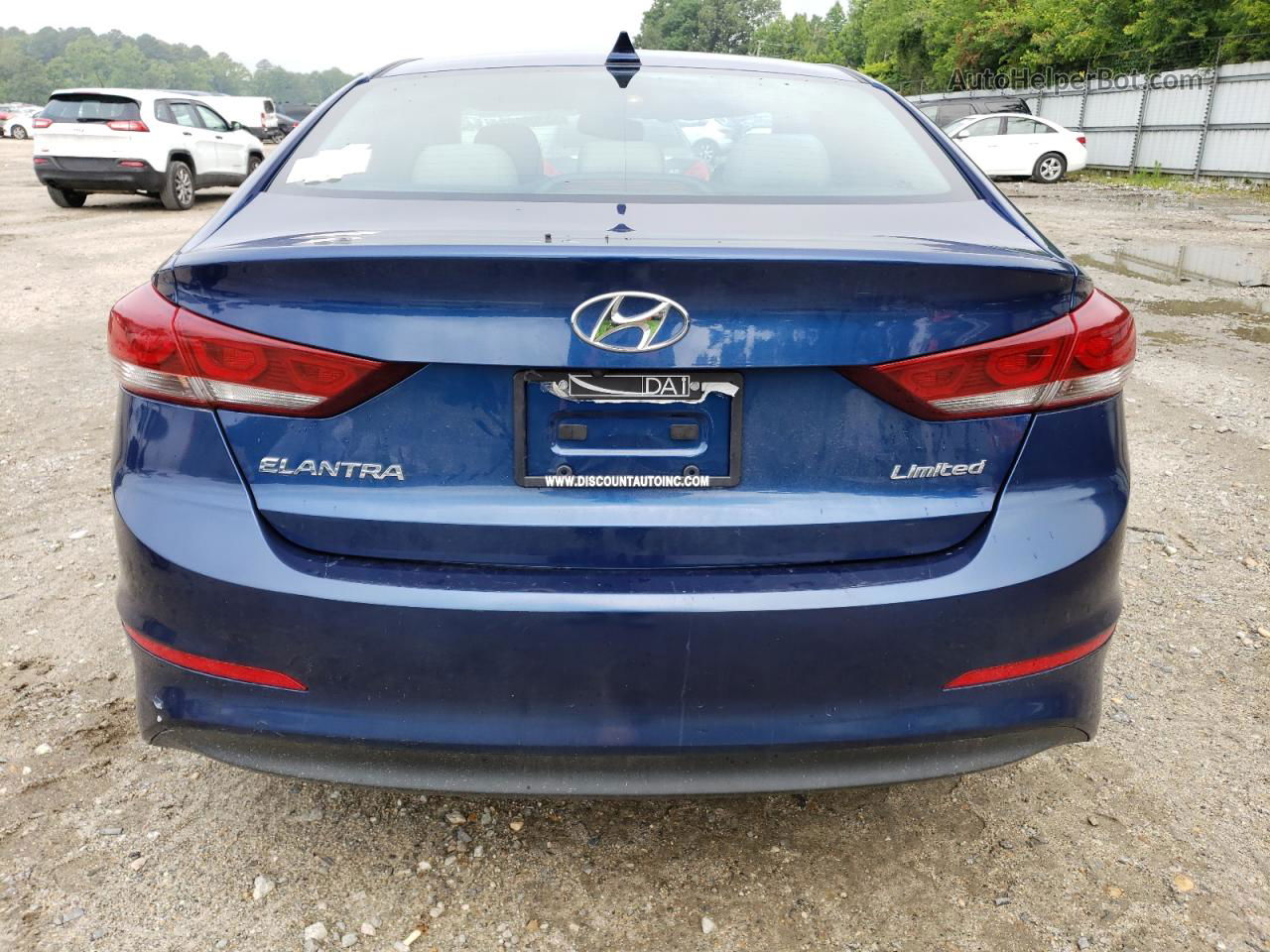 2017 Hyundai Elantra Se Blue vin: 5NPD84LF7HH087816