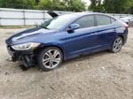 2017 Hyundai Elantra Se Blue vin: 5NPD84LF7HH087816