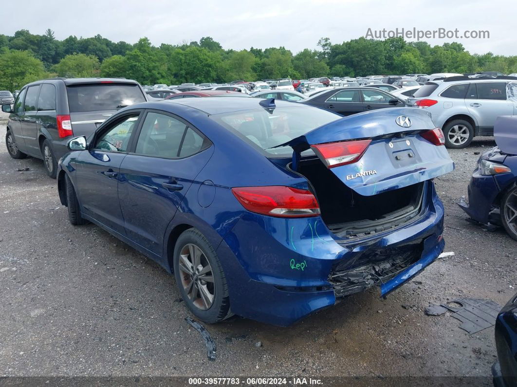 2017 Hyundai Elantra Se Blue vin: 5NPD84LF7HH120197