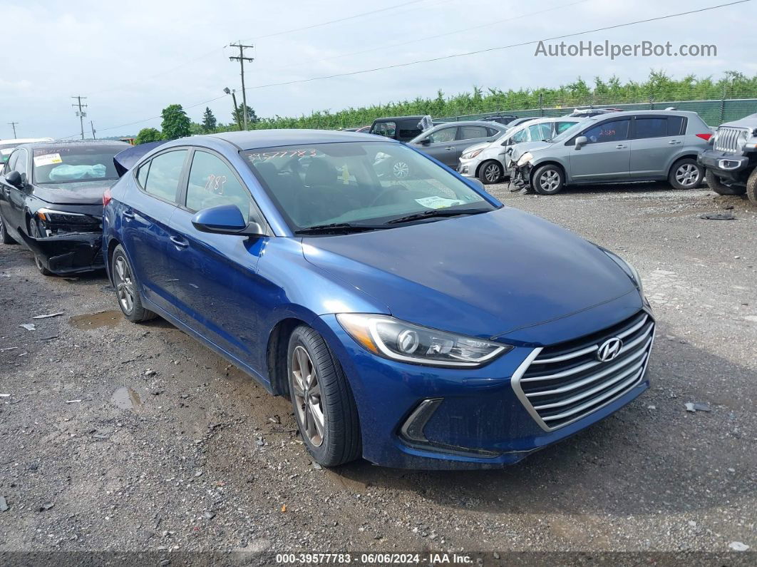 2017 Hyundai Elantra Se Blue vin: 5NPD84LF7HH120197