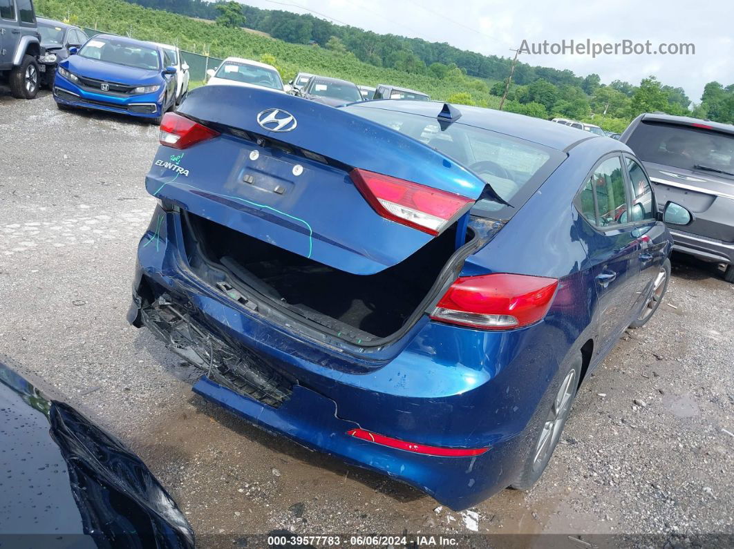 2017 Hyundai Elantra Se Blue vin: 5NPD84LF7HH120197