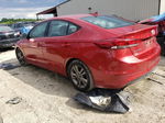 2017 Hyundai Elantra Se Red vin: 5NPD84LF7HH149103