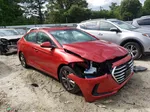 2017 Hyundai Elantra Se Red vin: 5NPD84LF7HH149103