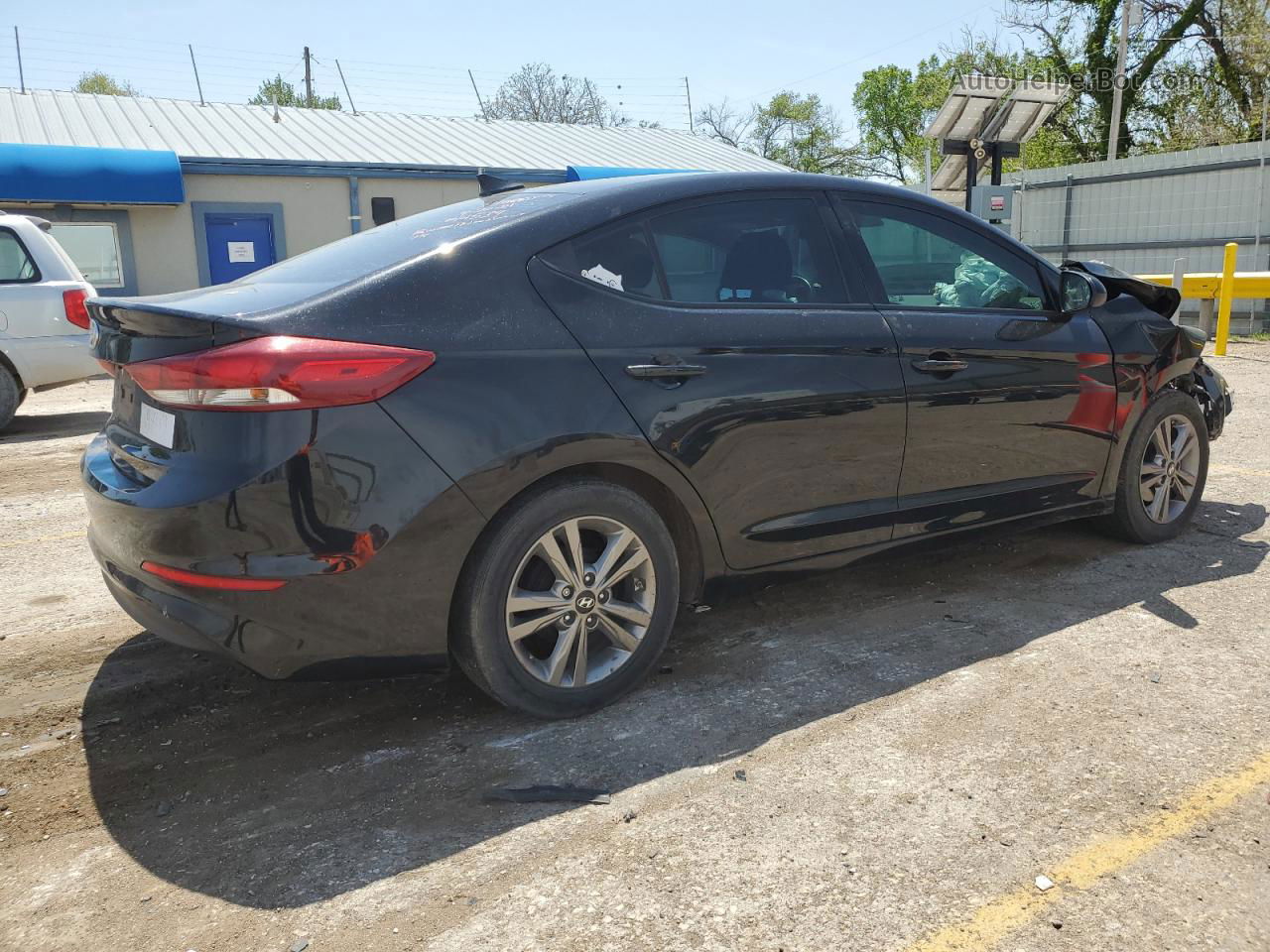 2017 Hyundai Elantra Se Black vin: 5NPD84LF7HH176818