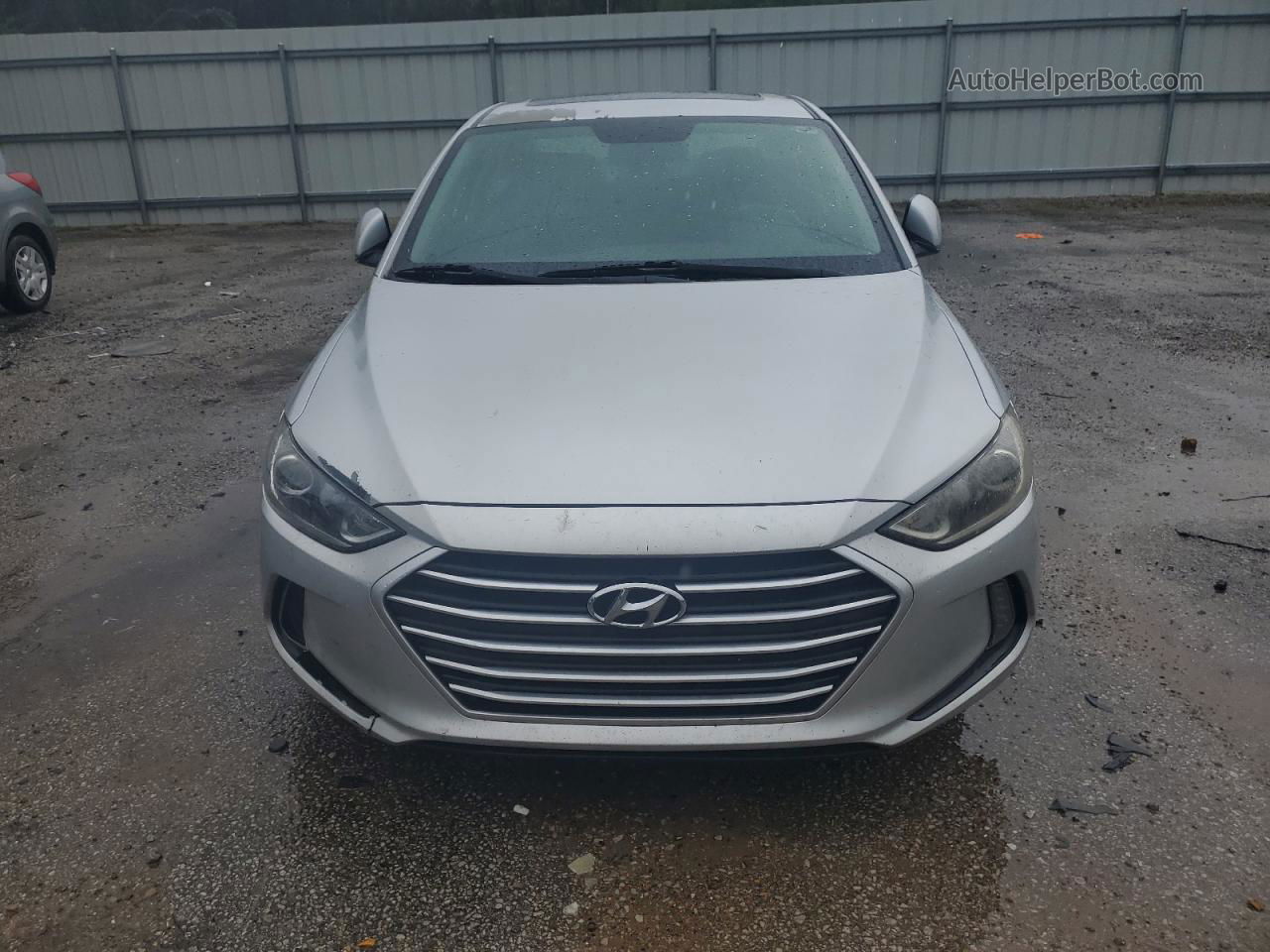 2017 Hyundai Elantra Se Silver vin: 5NPD84LF7HH177306